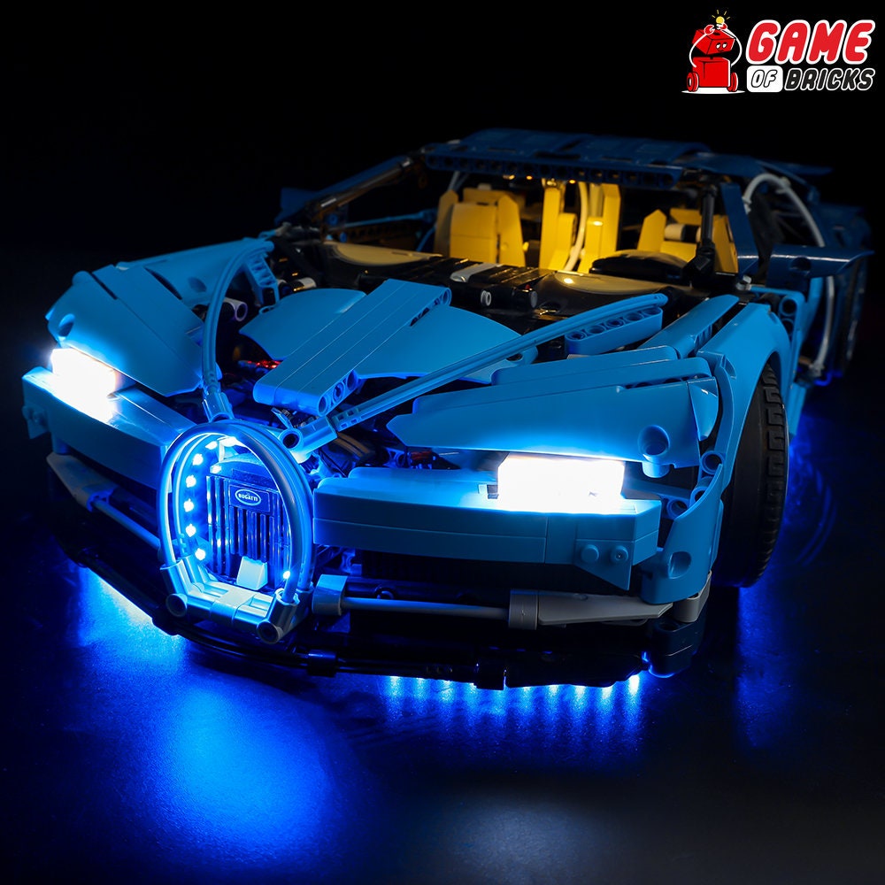 Oświetlenie do Lego Bugatti Chiron 42083 Technic – światła LED