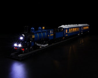 LED Light Kit for The Orient Express Train - Compatible with LEGO® 21344 Set