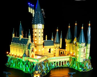 LED Light Kit for Hogwarts Castle - Compatible with LEGO® 71043 Set