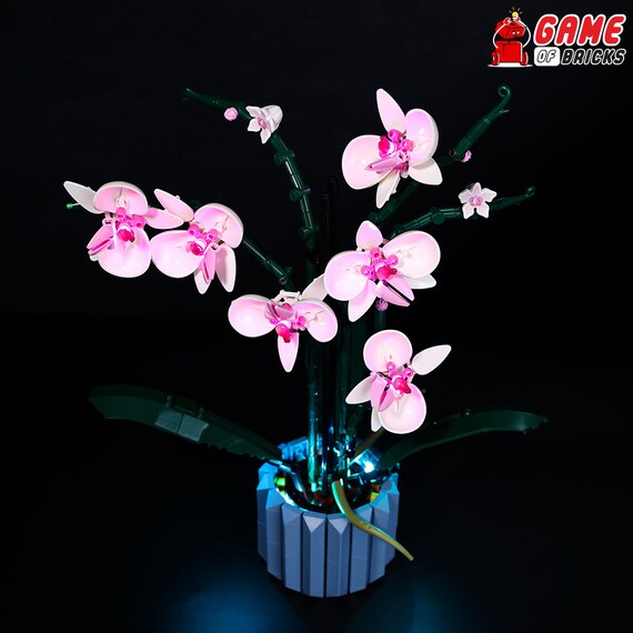 LED Light Kit for Orchid Compatible With LEGO® 10311 Set 