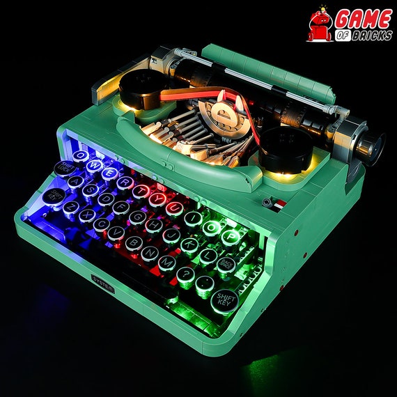 Kit luce LED per macchina da scrivere Compatibile con il set LEGO® 21327 -   Italia