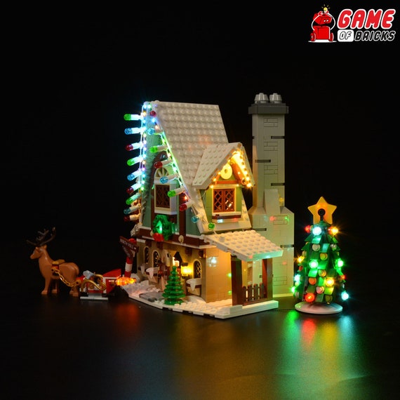 LED Light Kit for Elf Club House Compatible With LEGO® 10275 Set