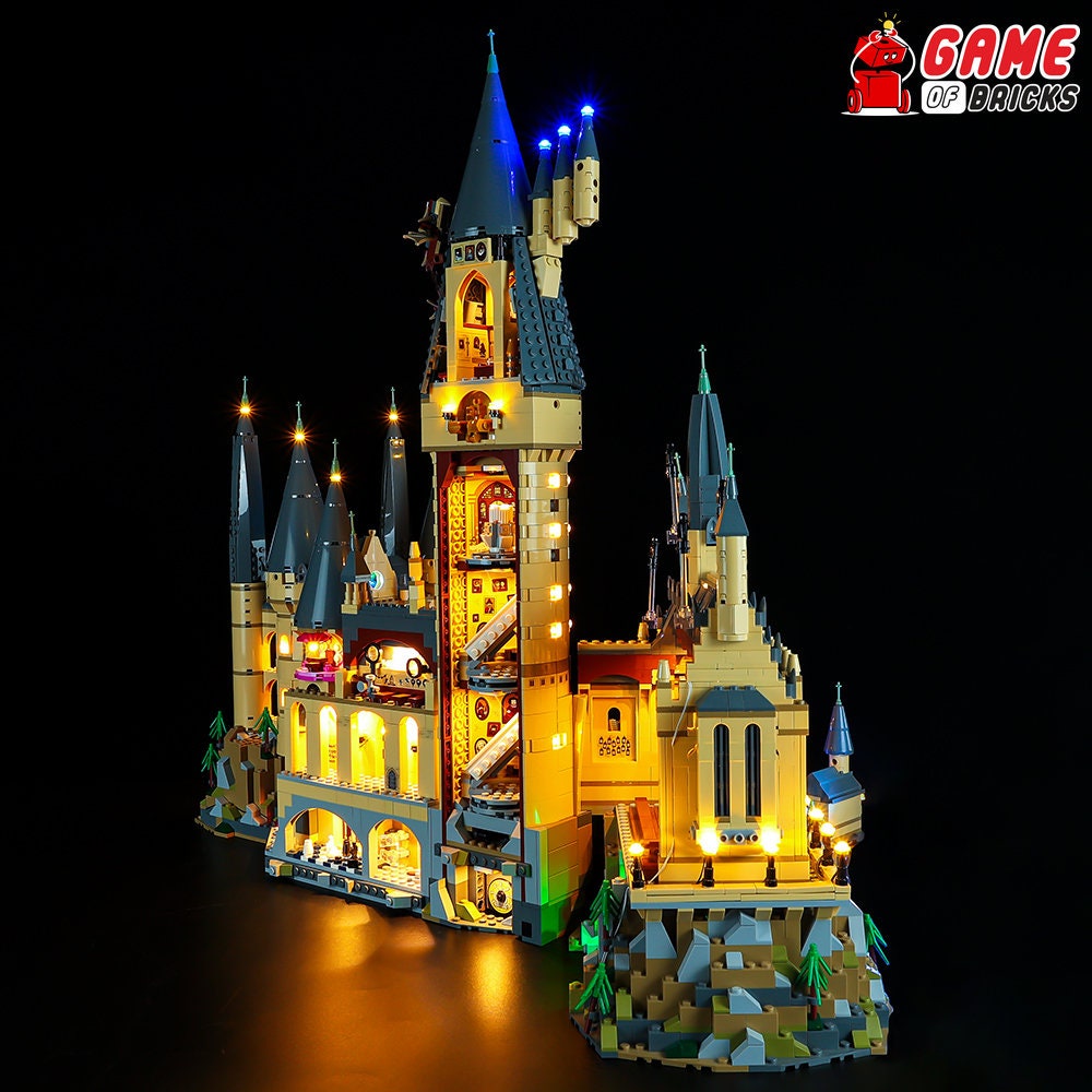 LED Light Kit for Hogwarts Castle Compatible With LEGO® 71043 Set 