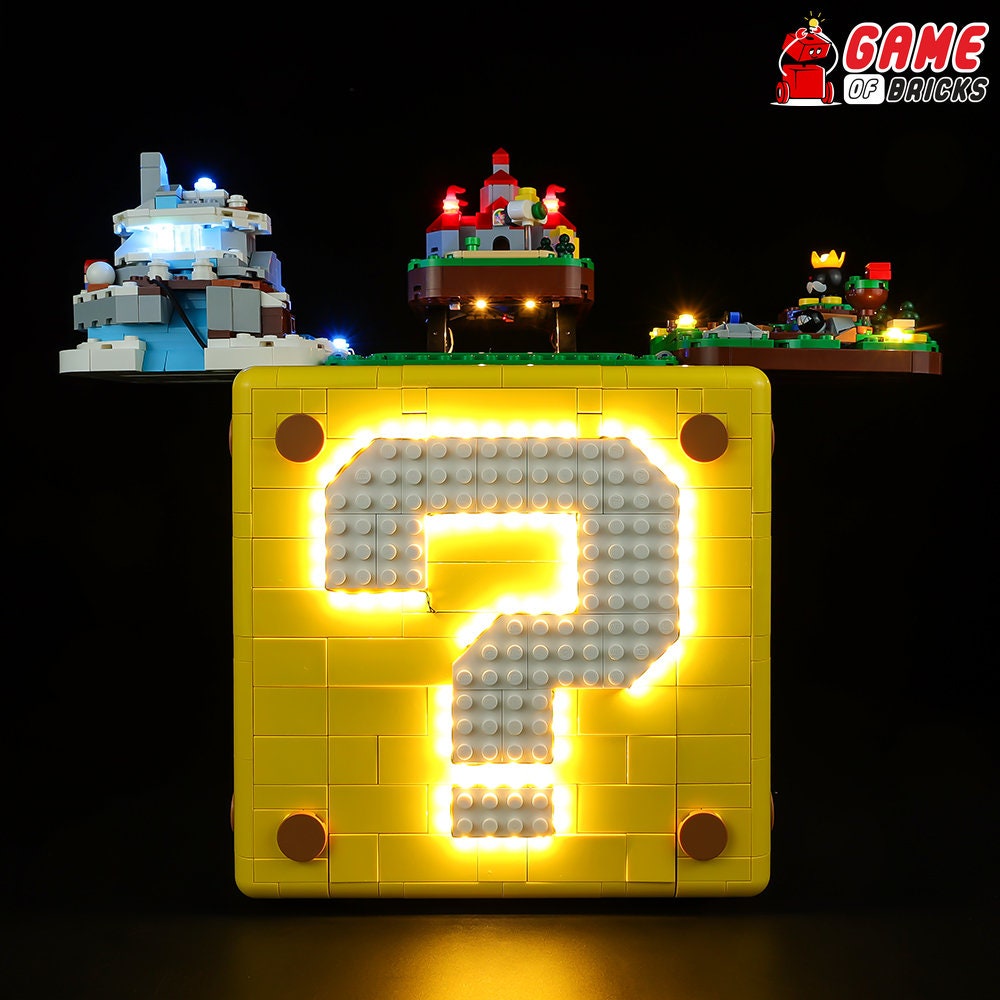 Geeknet Super Mario Bros. Question Block Lamp GameStop Exclusive