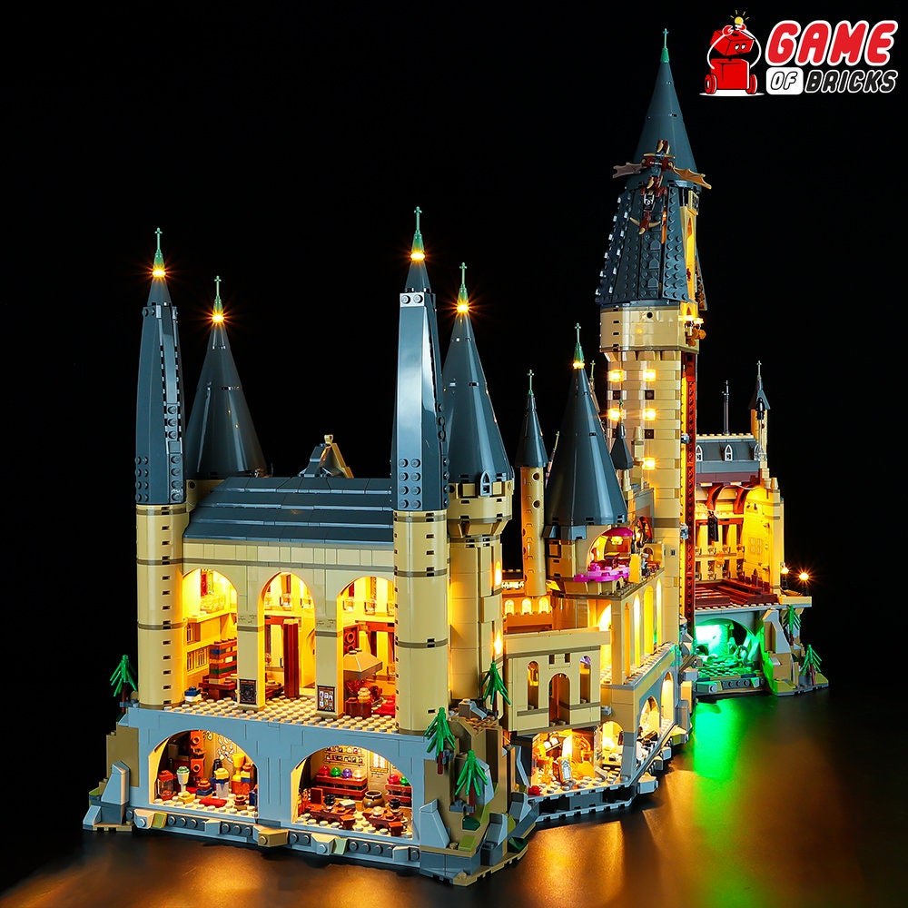 LED Light Kit Hogwarts Castle With LEGO® - Etsy UK