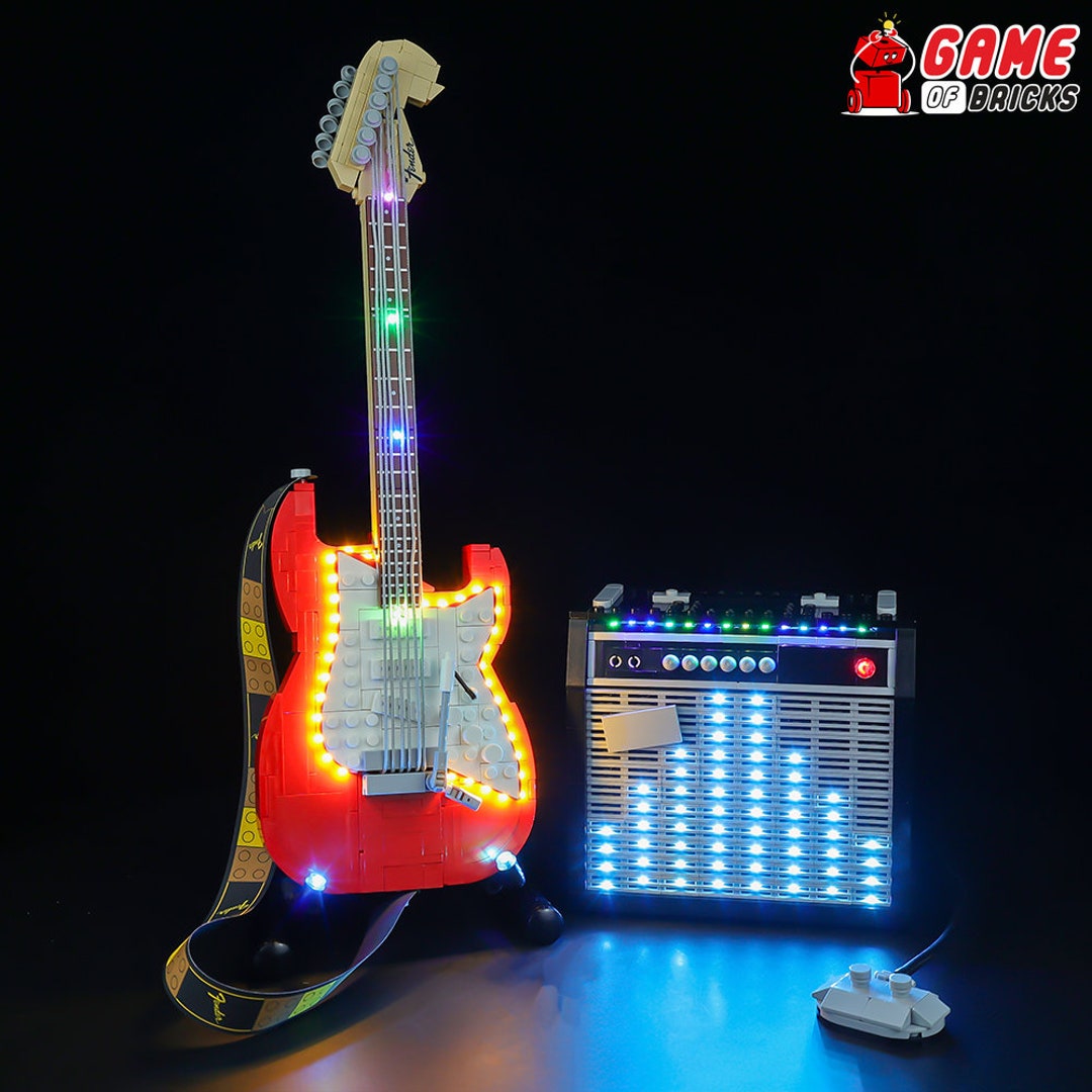 LEGO Introduces a Fender Stratocaster Guitar Set