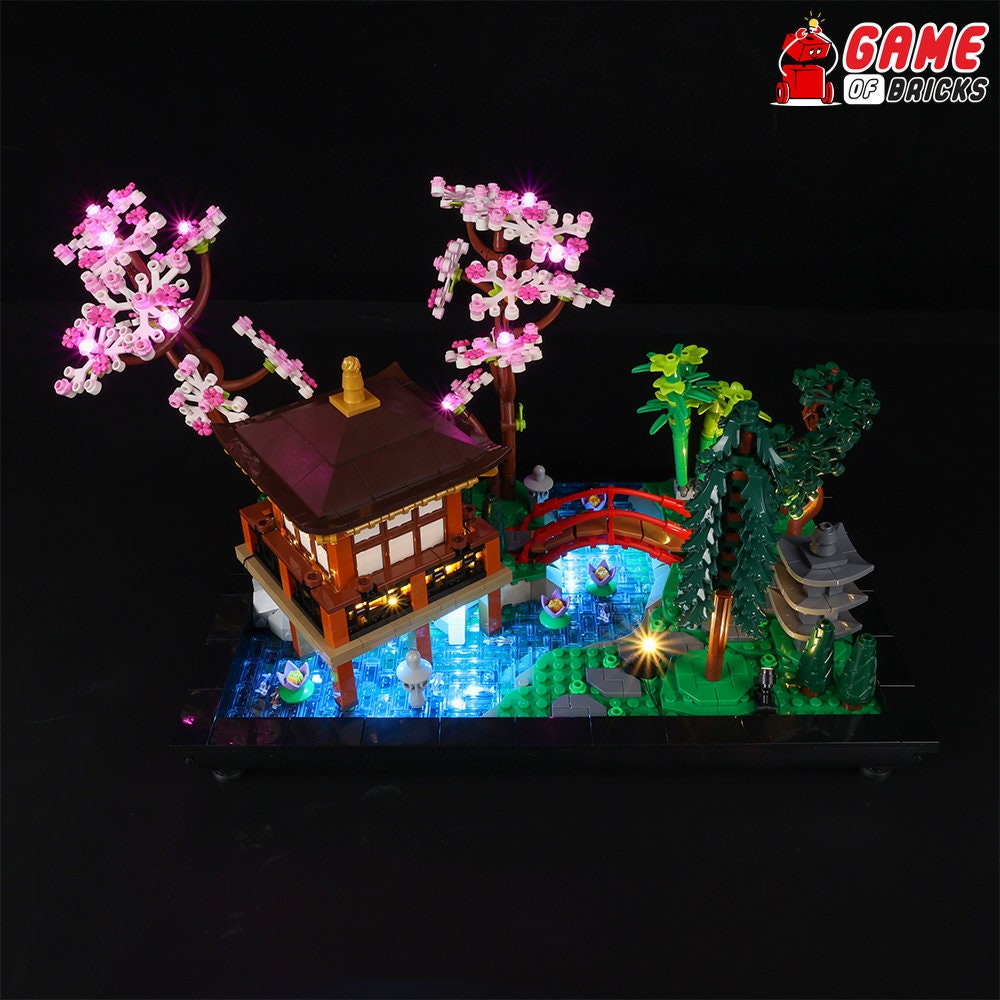 Led Light Kit for Lego Icons Tranquil Garden 10315 Creative Building Set,  Decorative Lights are Perfect for Christmas and Halloween Gifts (Lights