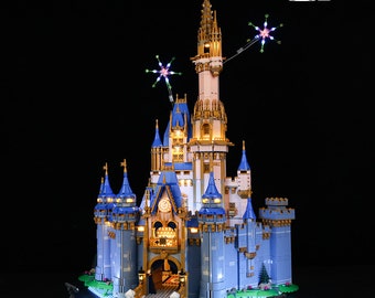 LED Light Kit for Disney Castle - Compatible with LEGO® 43222 Set