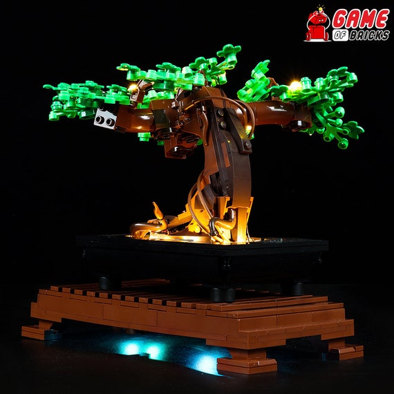 LED Light Kit for Bonsai Tree Compatible With LEGO® 10281 Set 