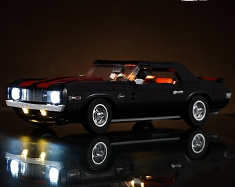 LED Light Kit for Chevrolet Camaro Z28 - Compatible with LEGO® 10304 Set