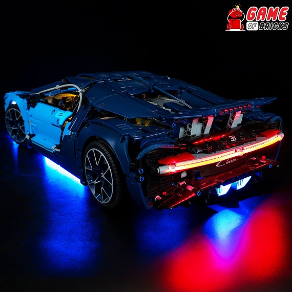 Kit d'éclairage LED pour Bugatti Chiron Compatible avec l'ensemble