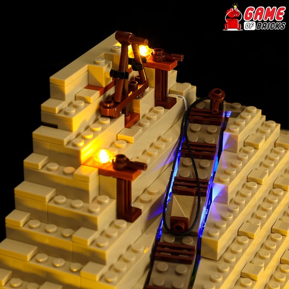 Light My Bricks Lumières-LED pour LEGO® La grande pyramide de