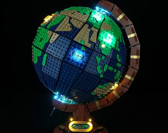 LED Light Kit for The Globe 21332 - Compatible with LEGO® 21332 Set