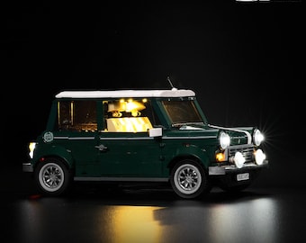 LED Light Kit for Mini Cooper - Compatible with LEGO® 10242 Set