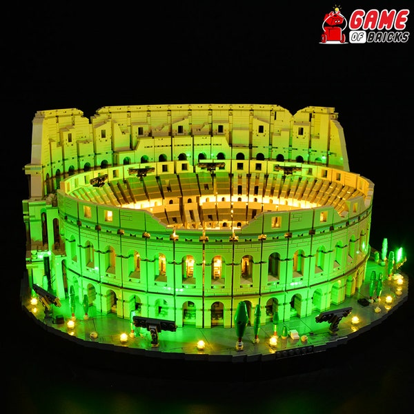 LED Light Kit für Kolosseum - Kompatibel mit LEGO® Set 10276