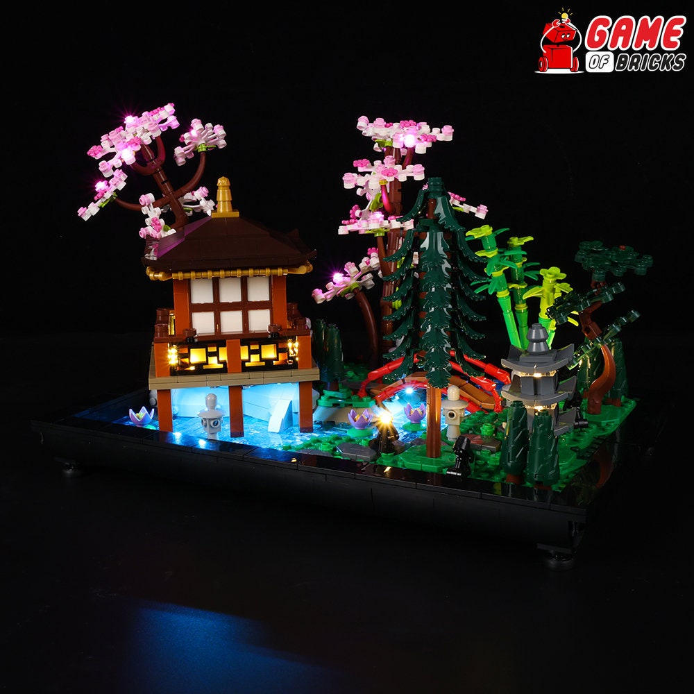 Kit d'éclairage LED pour un jardin paisible Compatible avec LEGO® 10315 -   France