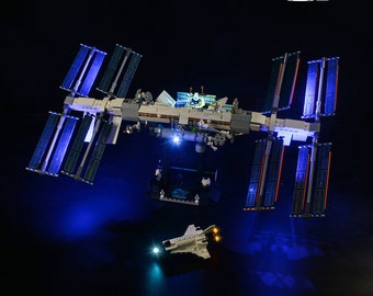 LED Light Kit for International Space Station - Compatible with LEGO® 21321 Set