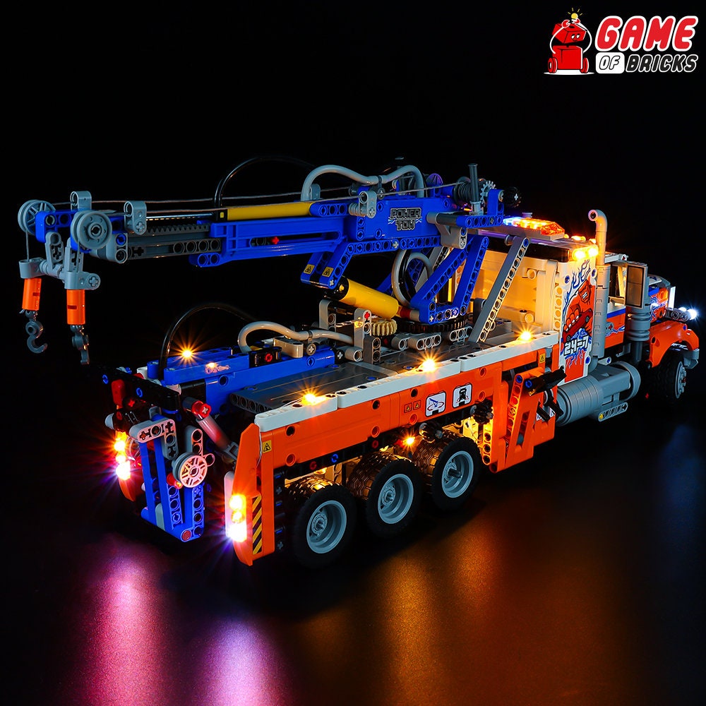 LED Kit for Heavy-duty Tow Truck with LEGO® - 日本