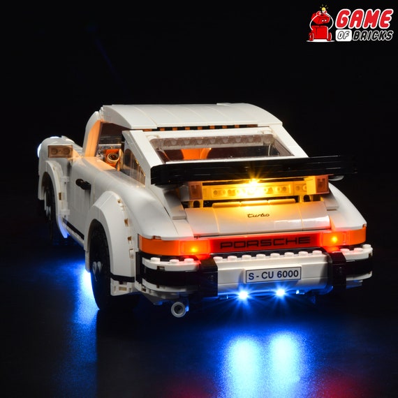 LED Light Kit for Porsche 911 Compatible With LEGO® 10295 Set