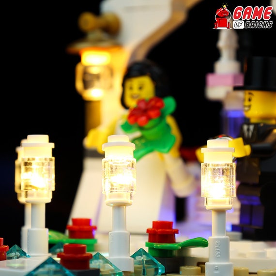Kit luce per set bomboniera Compatibile con il set LEGO® 40370