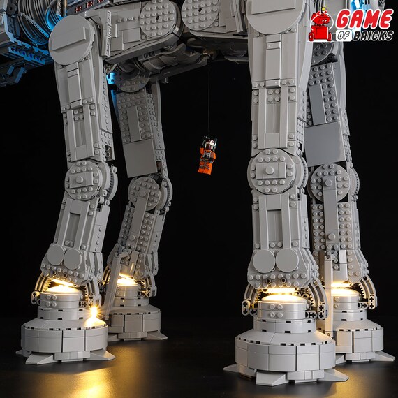 Led Light Kit for AT-AT Compatible With LEGO® 75313 Set 