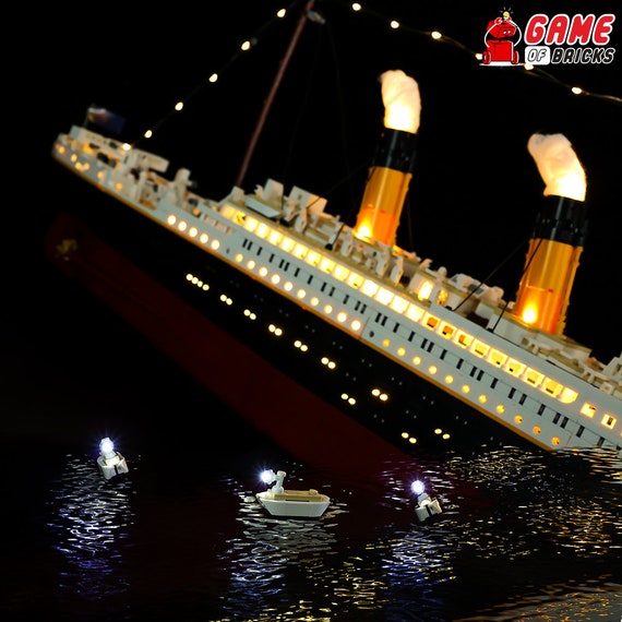 LED Light Kit Titanic met LEGO® 10294 Set Etsy België