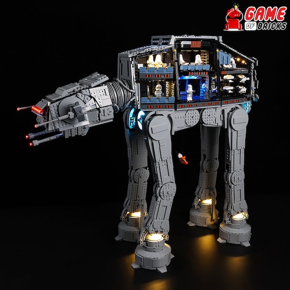 Led Light Kit for AT-AT Compatible With LEGO® 75313 Set 