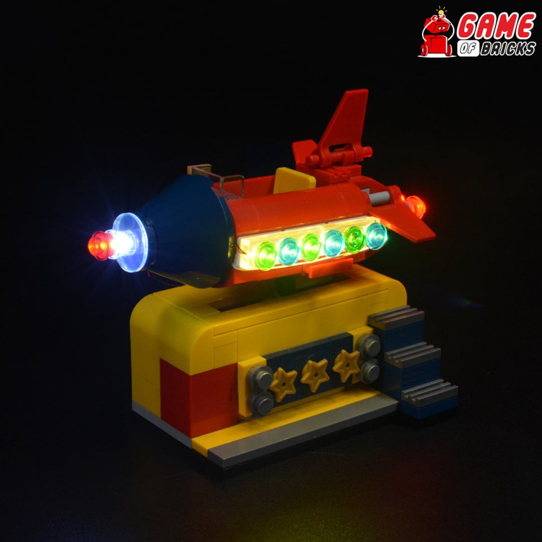 LED Light Kit Space Rocket Ride Compatible With LEGO® - Etsy