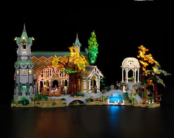 LED Light Kit for The Lord of the Rings: Rivendell - Compatible with LEGO® 10316 Set
