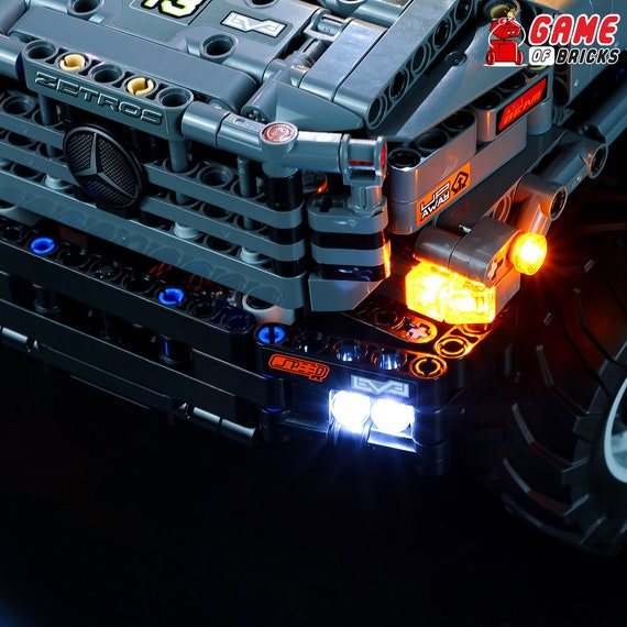 Kit d'éclairage LED pour camion d'essai 4x4 Mercedes-Benz Zetros Compatible  avec LEGO® 42129 -  France