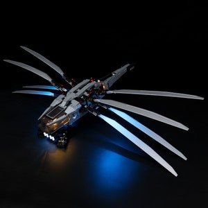 Kit d'éclairage LED pour ornithoptère royal des Dunes des Atréides - Compatible avec LEGO® 10327