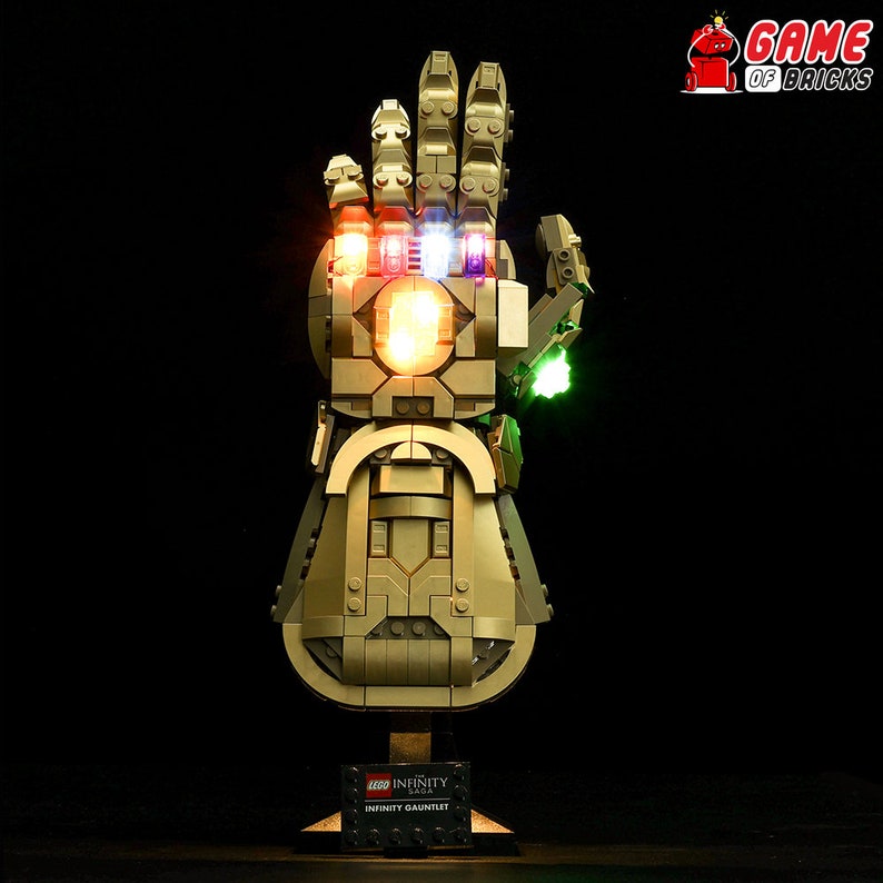 LED Light Kit for Infinity Gauntlet Compatible With LEGO® Etsy