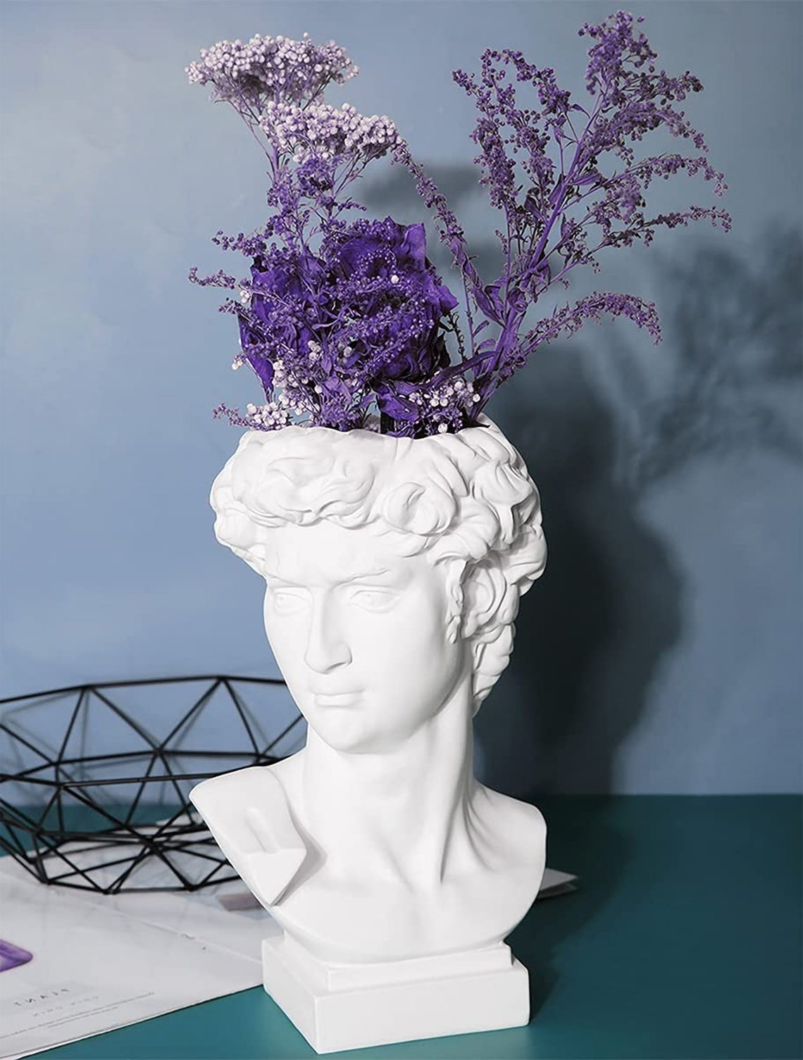 David vase statue sculptures flower pot home decoration Etsy