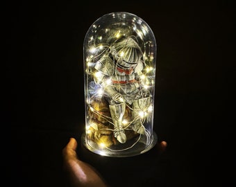 Dark Souls Siegmeyer of Catarina Statue, Onion Knight Lantern Lamp