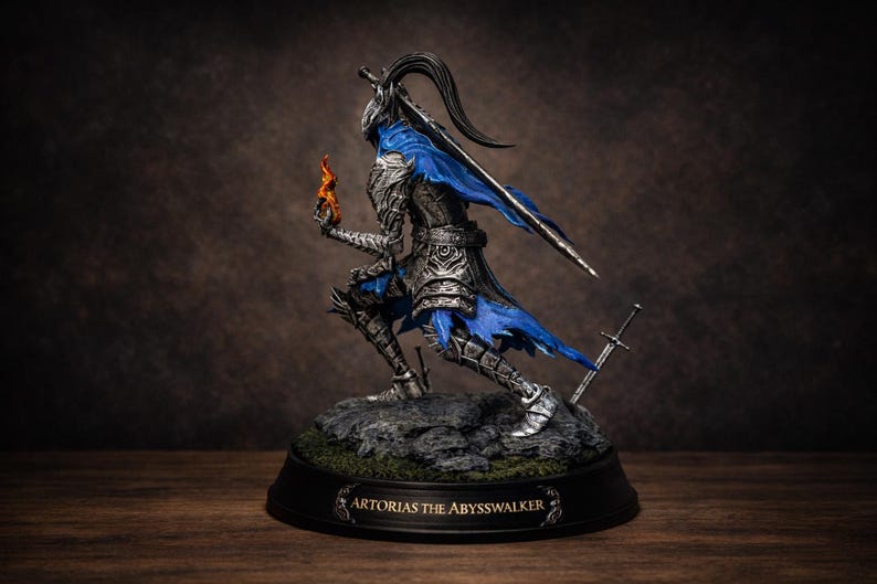 Artorias the Abysswalker Statue, Dark Souls Knight Figure, Hand Painted ...