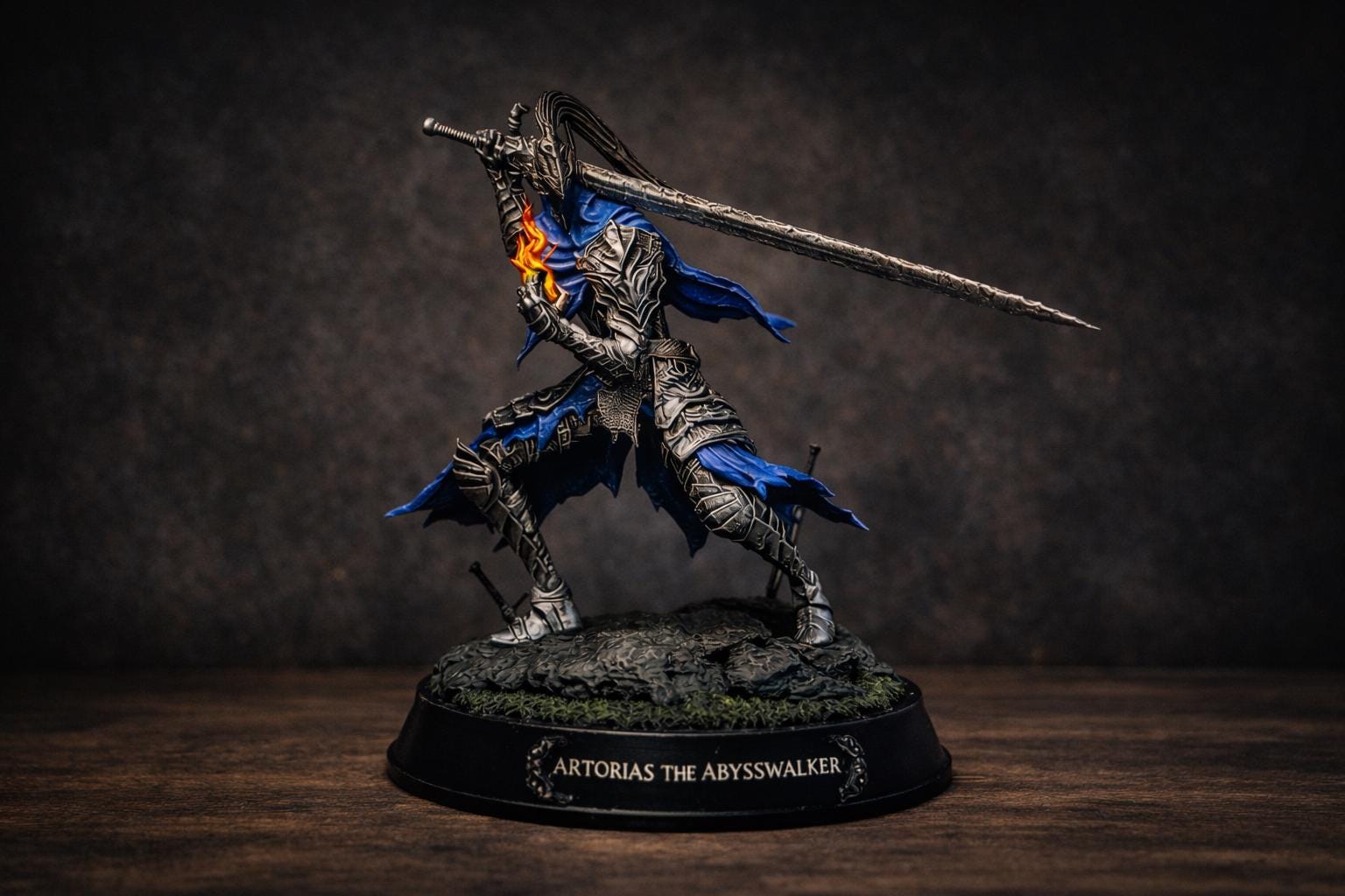 Artorias the Abysswalker Statue, Dark Souls Knight Figure, Hand Painted ...