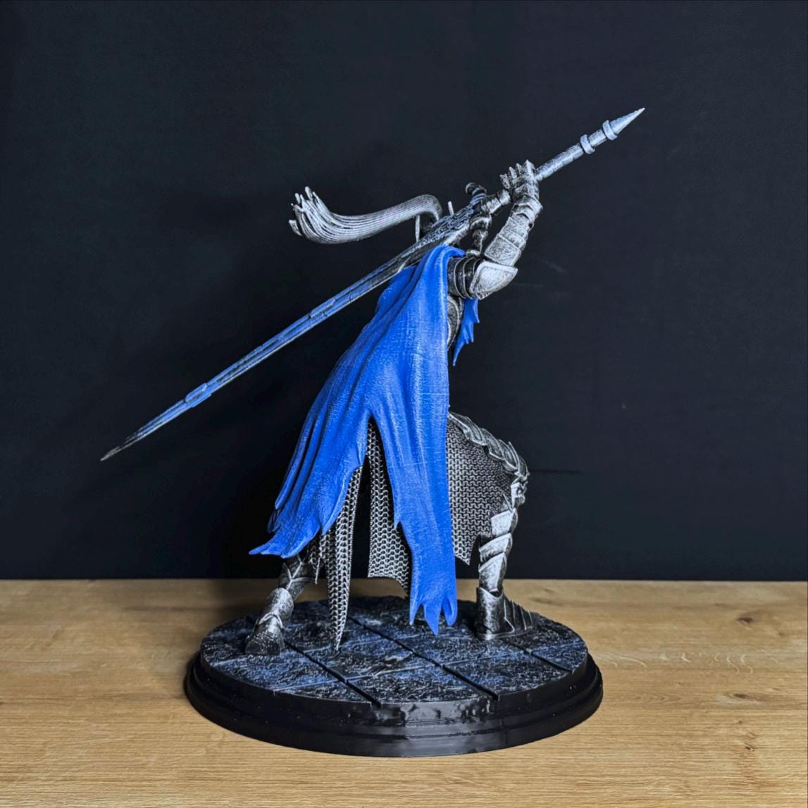 Artorias the Abysswalker Statue, Dark Souls Collectible Figure, 3D