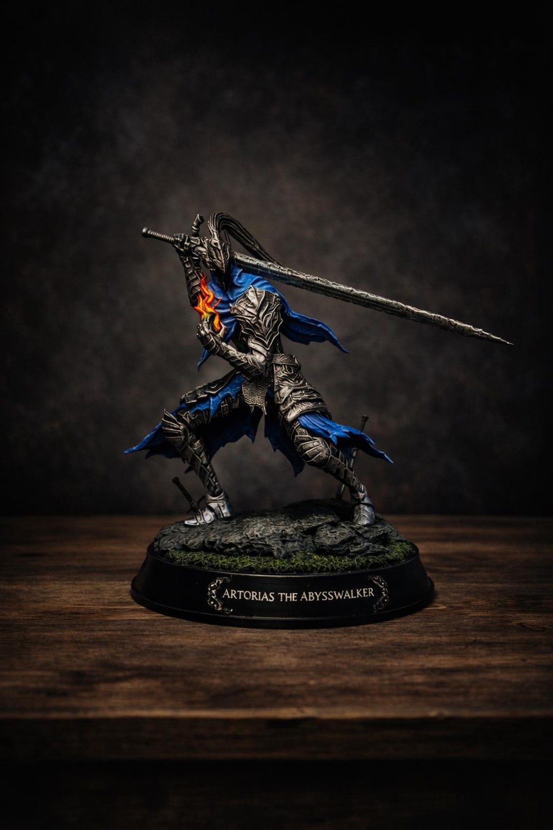Artorias the Abysswalker Statue, Dark Souls Knight Figure, Hand Painted ...