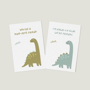 Cartões de Dia dos Namorados para Imprimir com Dinossauros, Dia dos Namorados com Dinossauros, Cores Suaves, Cartões de Dia dos Namorados para Sala de Aula, Cartões de Dia dos Namorados para Pré-escola, Etiquetas para Lembrancinhas