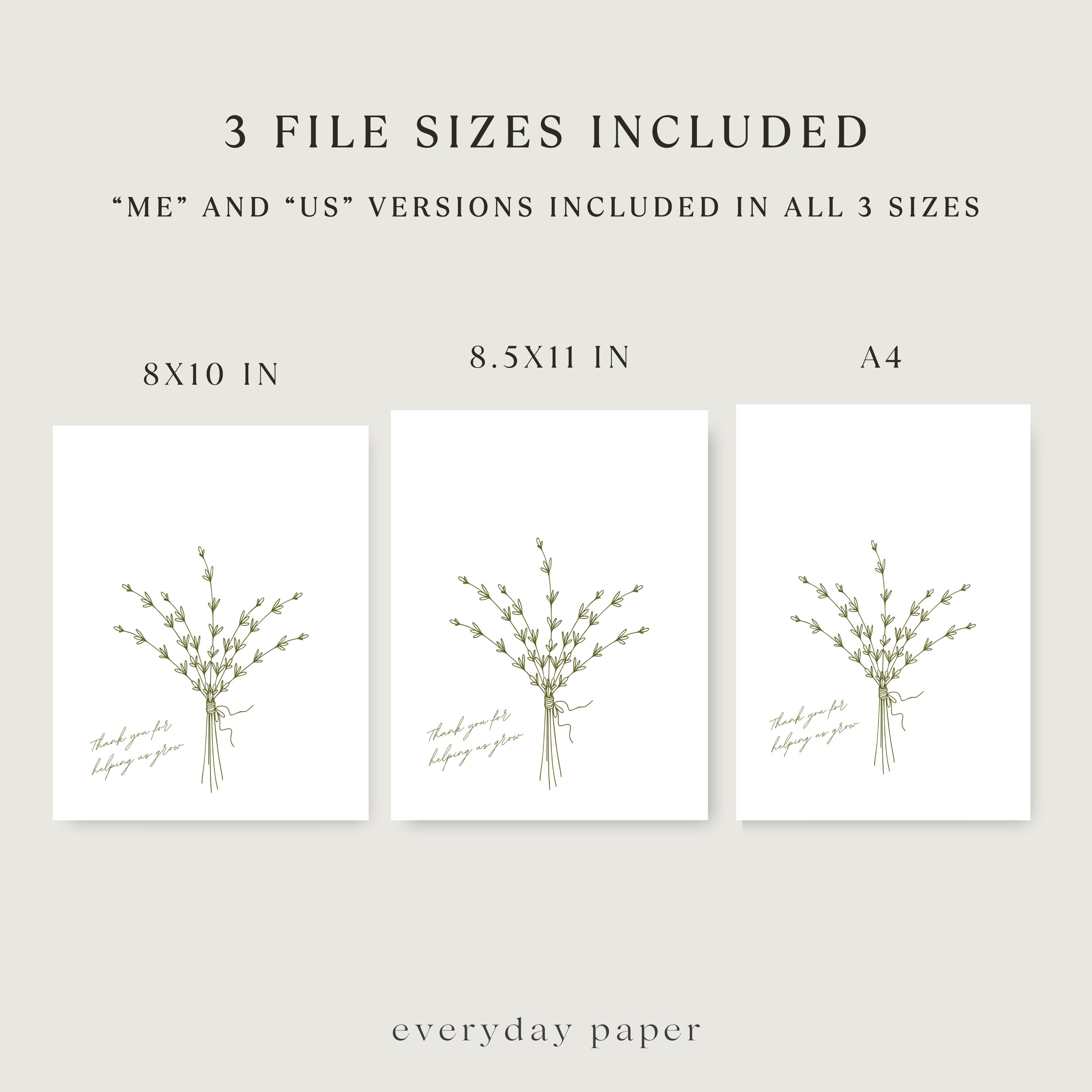 Thank You for Helping Me Grow | Handprint Art for Teacher Printable ...