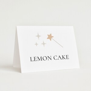 Cartes alimentaires modifiables pour fête d'anniversaire de fée | de Carte de nourriture | Téléchargement numérique | Enseignes pour tentes de restauration | Étiquettes alimentaires féeriques | Baguette magique de fée rose