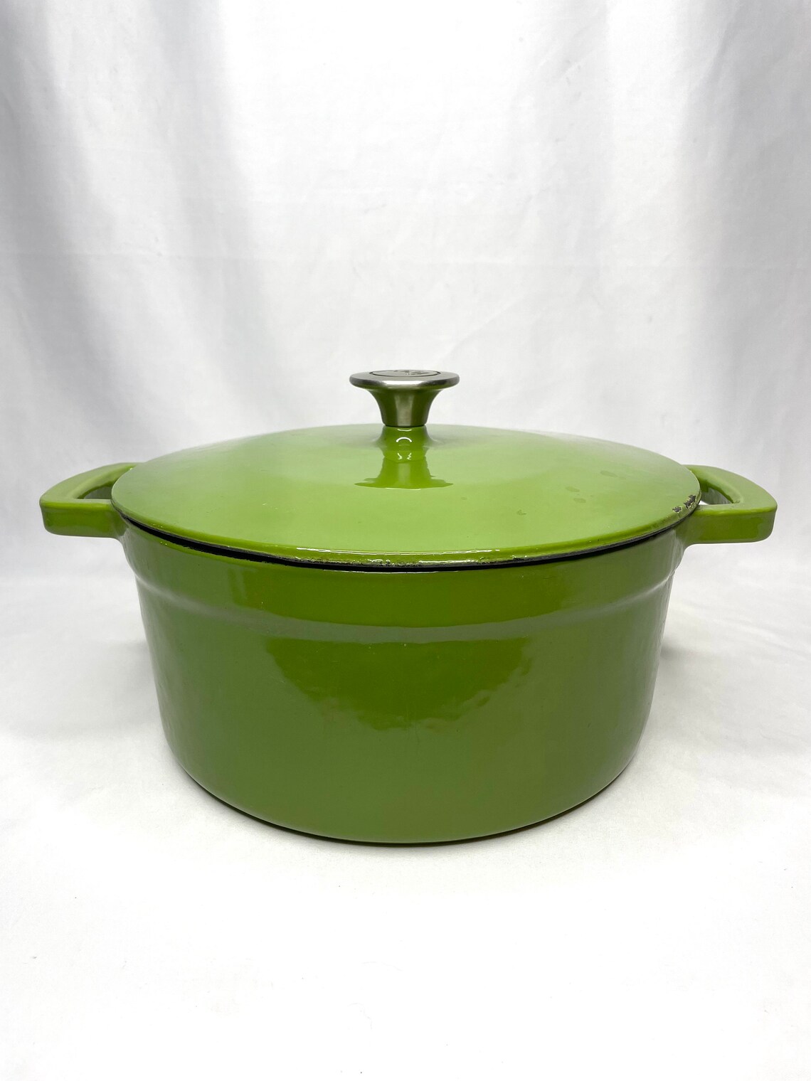 Food Network Green Enameled Cast Iron Dutch Oven / Stock Pot Etsy