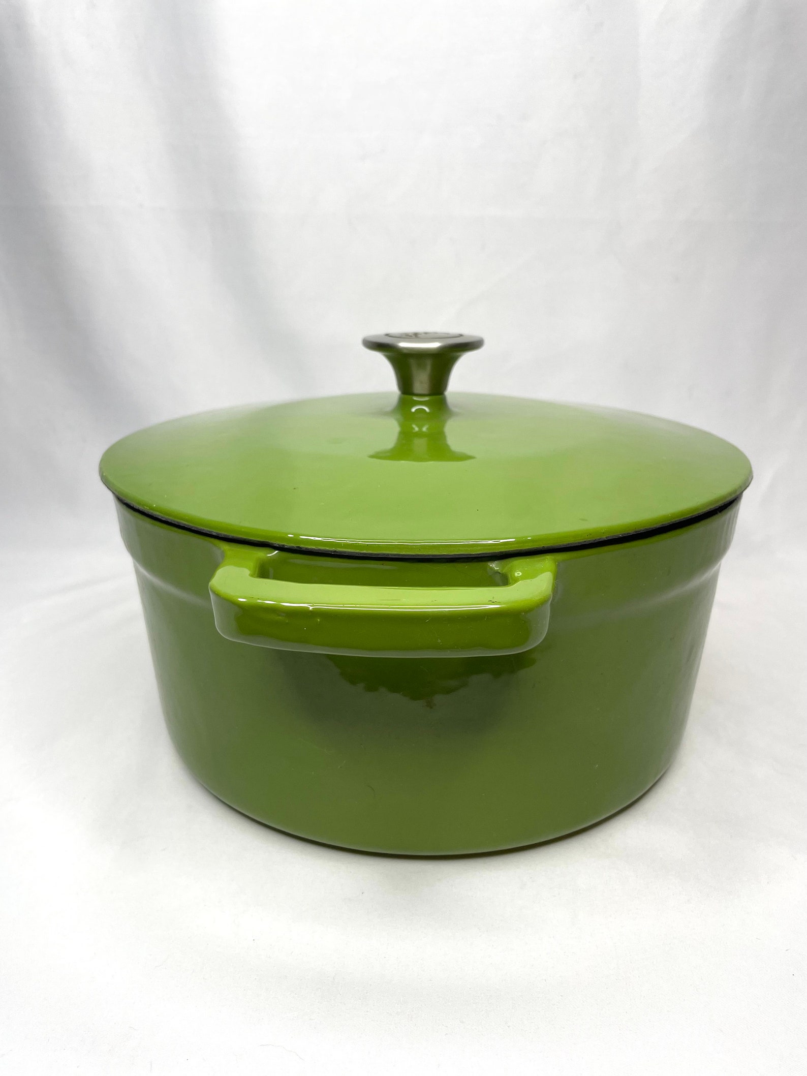 Food Network Green Enameled Cast Iron Dutch Oven / Stock Pot Etsy