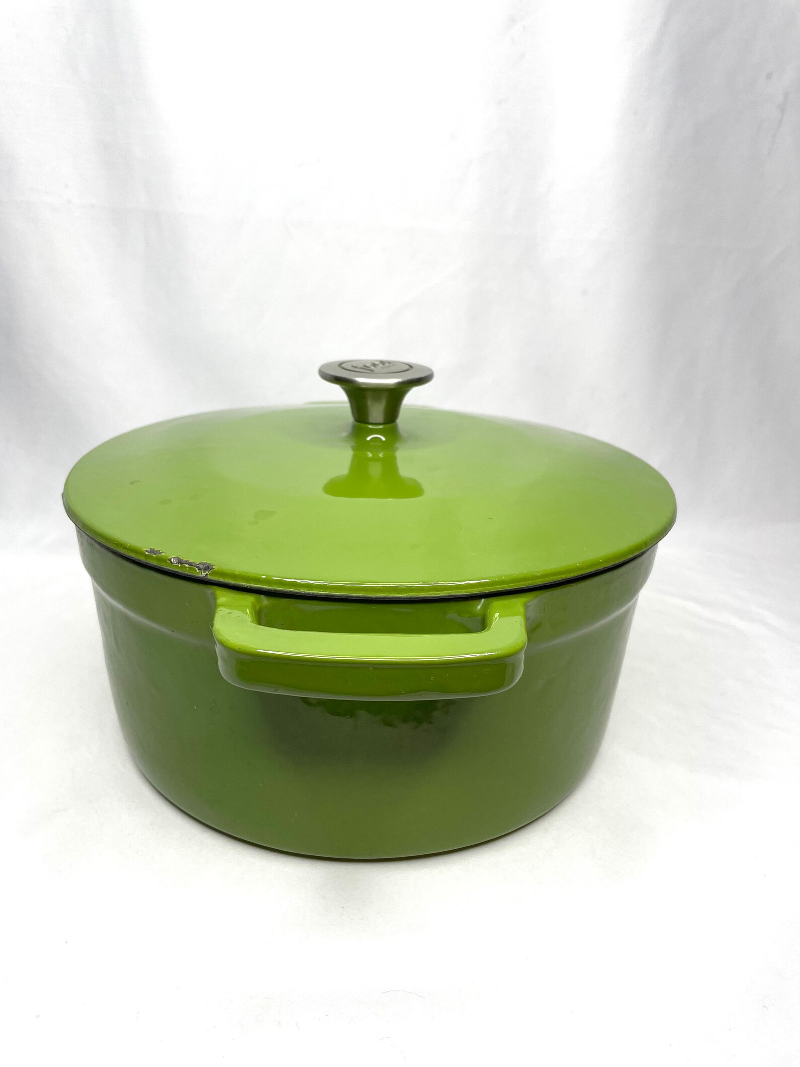 Food Network Green Enameled Cast Iron Dutch Oven / Stock Pot Etsy