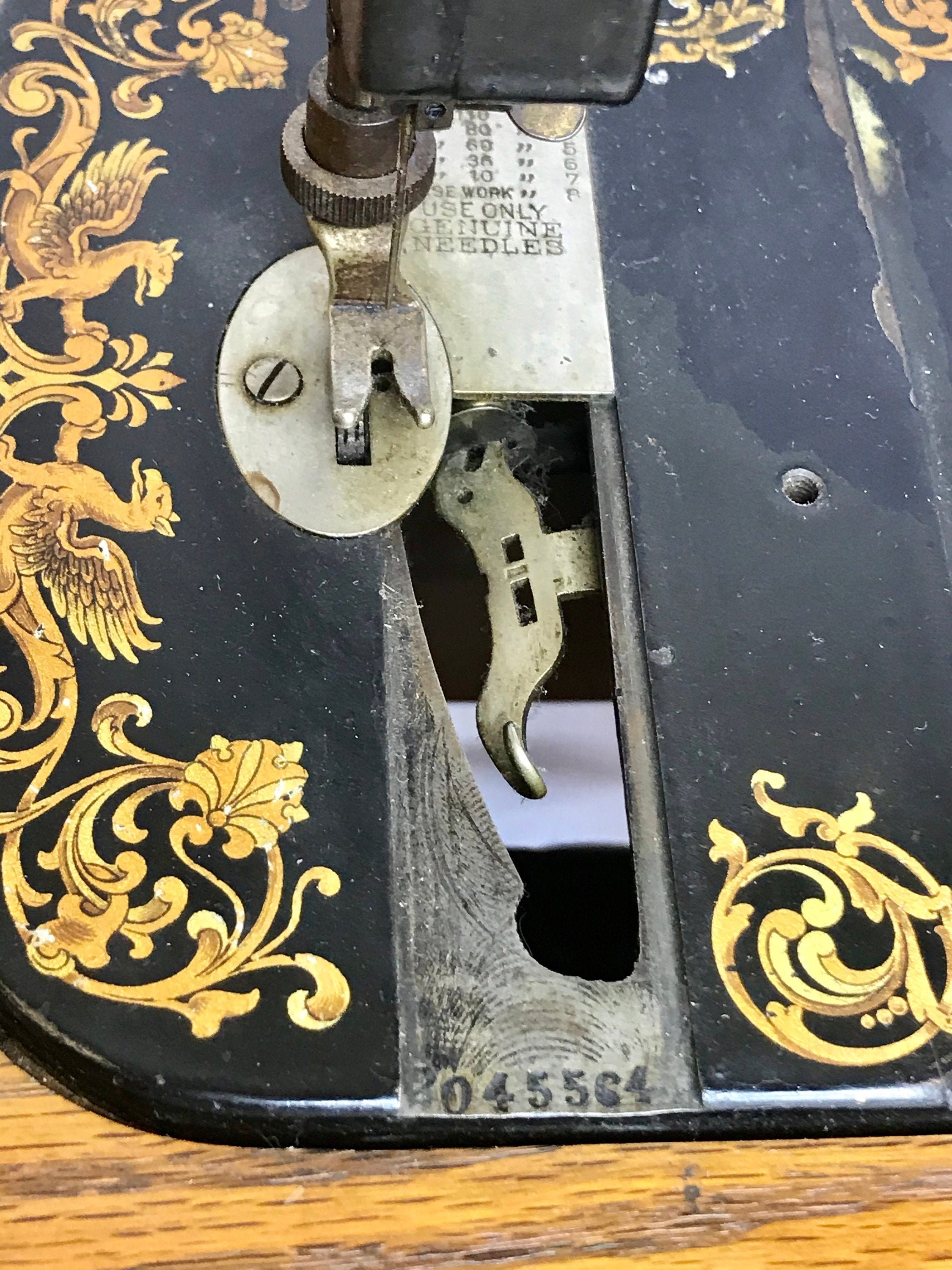 Antique Domestic Sewing Machine Etsy UK