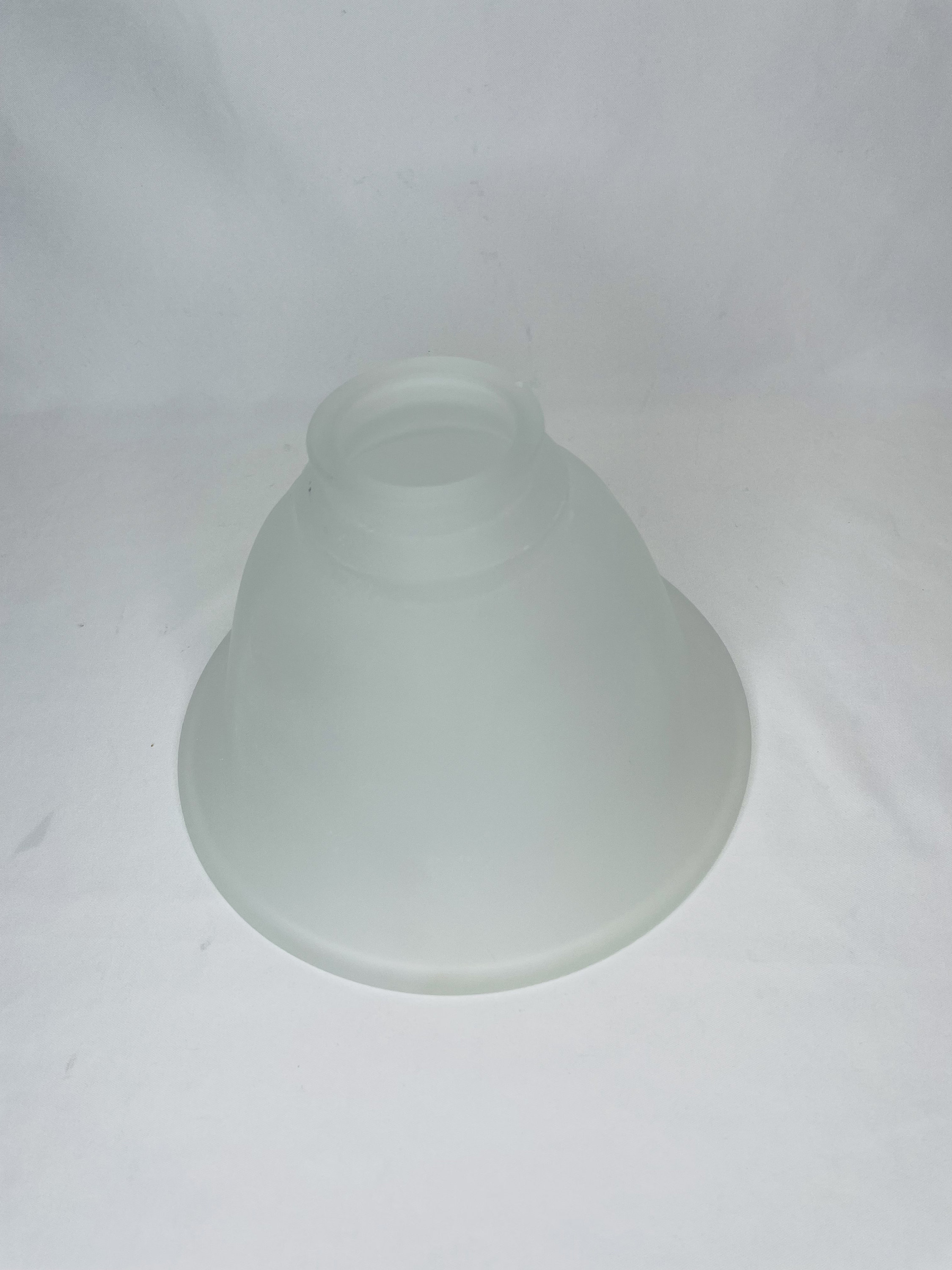 Vintage Frosted Replacement Glass Shade 4 1/2H X 7W 2 1/8base Etsy