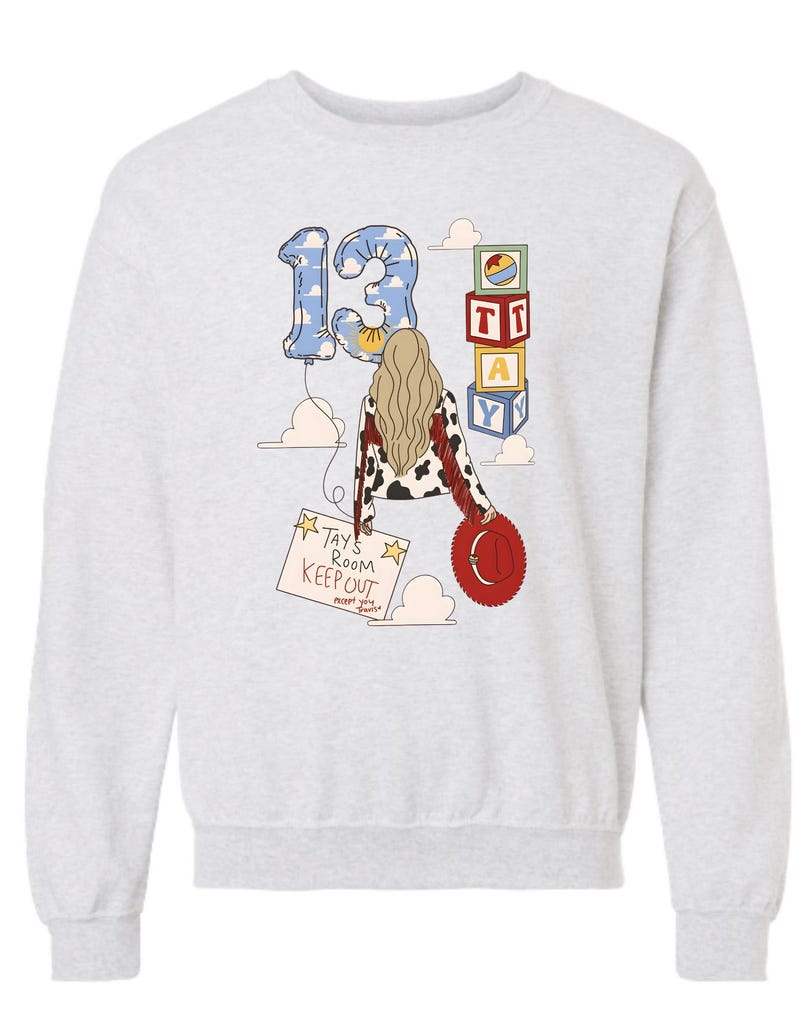 I knew it, I knew you Crewneck | Swiftie inspired | Disney Toy Story inspired image 1