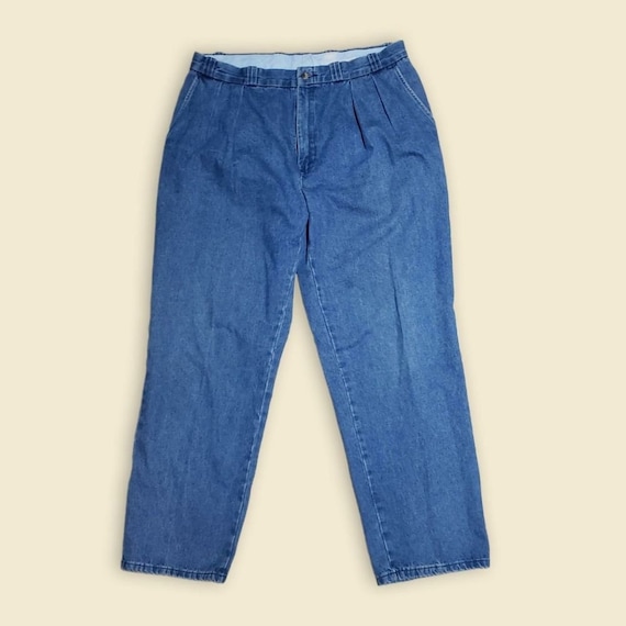 80s 90s Granola Cottagecore Denim Pants Trousers J