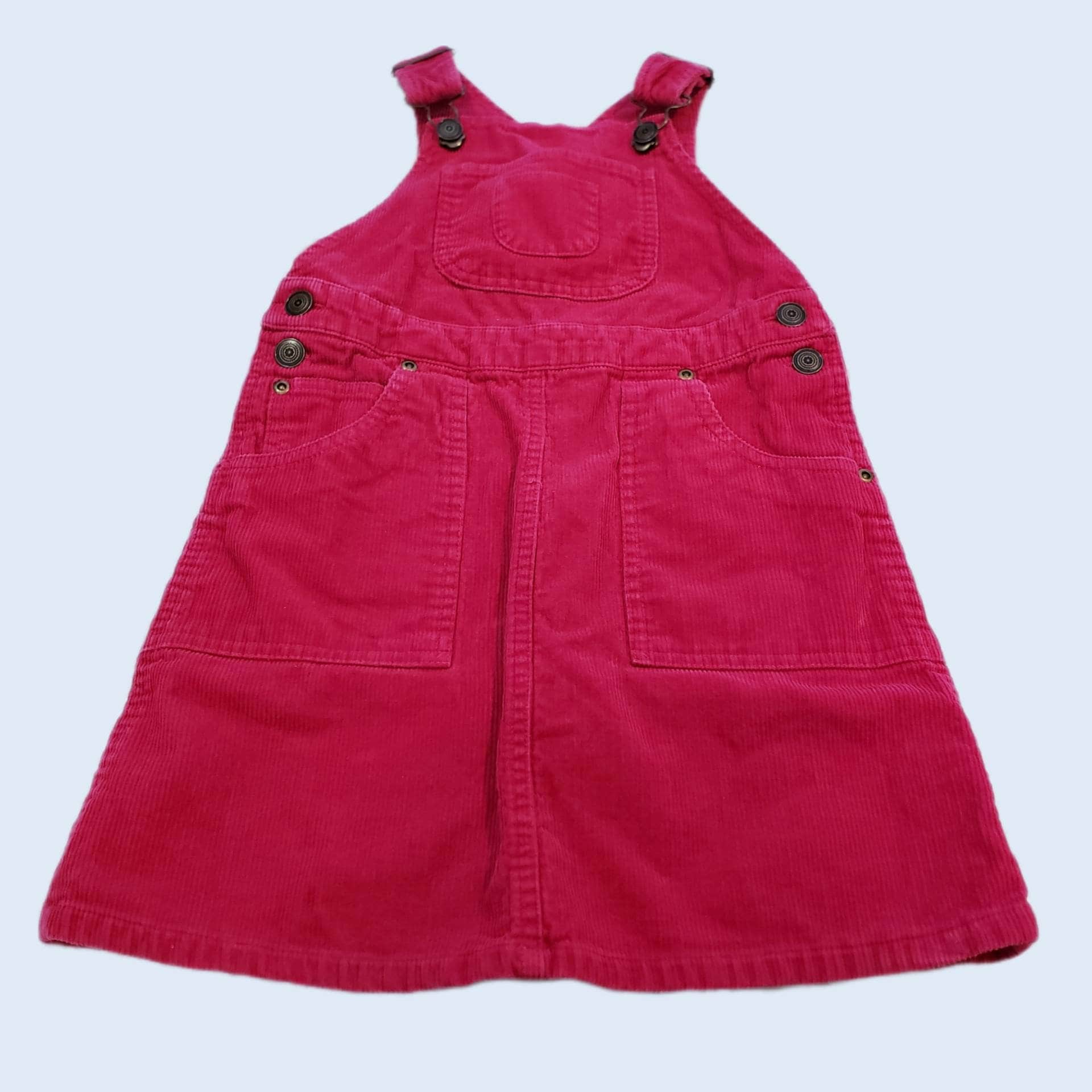 Pink overalls dress hot sale