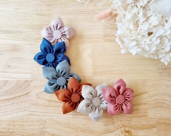 Pretty Petal Bow - handmade baby bow, baby headband, baby clip, toddler hair clip, baby hair accessory, girl bow